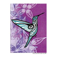 Hummingbird Puzzle, On The Go, 72 Pcs