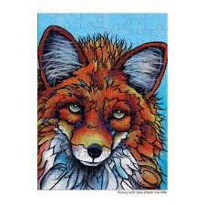 What a Fox Puzzle, On The Go, 72 Pcs
