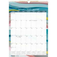 Blueline&reg; Colourful Wall Calendars