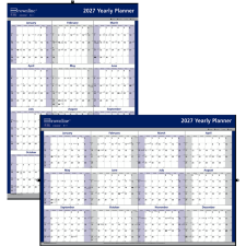 Brownline&reg; Yearly Wall Calendar