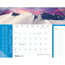 Blueline&reg; Imagine Collection Monthly Desk Pad