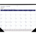 Blueline&reg; DuraGlobe� Monthly Desk Pad