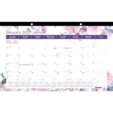 Blueline&reg; Passion Monthly Desk Pads, 17-3/4" x 10-7/8"