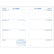 Quo Vadis SapaX Freeport Weekly Pocket Diaries