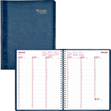 Brownline&reg; Essential Weekly Diaries, Blue