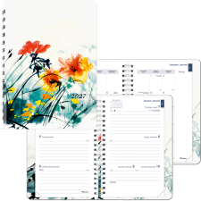 Blueline&reg; Dramatic Floral Weekly/Monthly Planners