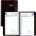 Blueline&reg; Essential Daily Diary, 8" x 5", Black, Bilingual