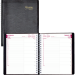 Brownline&reg; Essential Daily Planner, 11" x 8-1/2", Black