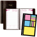 Brownline&reg; Essential PlannerPlus� Daily Diary, 8" x 5", Black