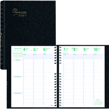 Blueline&reg; Timanager&reg; CoilPro� Weekly Business Diaries