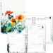 Blueline&reg; Dramatic Floral Weekly/Monthly Planners