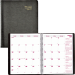 Brownline&reg; Essential Monthly Diary, 11" x 8-1/2", English, Black