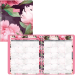 Blueline&reg; Essential Pink Ribbon Monthly Planner, 8-7/8" x 7-7/8", Bilingual, Pink Daisy Design