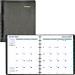 Blueline&reg; MiracleBind� Monthly Planner, 11" x 9-1/16", Bilingual, Black