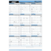 Day-Timer&reg; Reversible Flexible Planner,  Vertical/Horizontal, 24" x 36", Bilingual