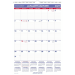 AT-A-GLANCE&reg; Monthly Wall Calendar, 12" x 17", Bilingual