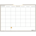 AT-A-GLANCE&reg; WallMates� Self-Adhesive Dry Erase Monthly Planner, 18" x 24", Trilingual