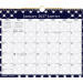 Blueline&reg; Monthly Wall Calendar, 15" x 12", Bilingual, Wildflowers