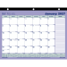 Brownline&reg; Monthly Desk/Wall Calendar, 11" x 8-1/2", English