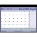 Blueline&reg; Monthly Desk/Wall Calendar, 24-1/4" x 19-1/8", Bilingual