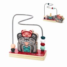 Stacking Animal Bead Mazes, Bear Mother