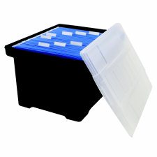 Storex File Tote